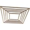 Ekena Millwork Raven Wood Fretwork Pierced Ceiling Medallion, Birch, 16"OD x 5 7/8"ID x 3/8"T CMWP16X16X0375RABI - alternate 5